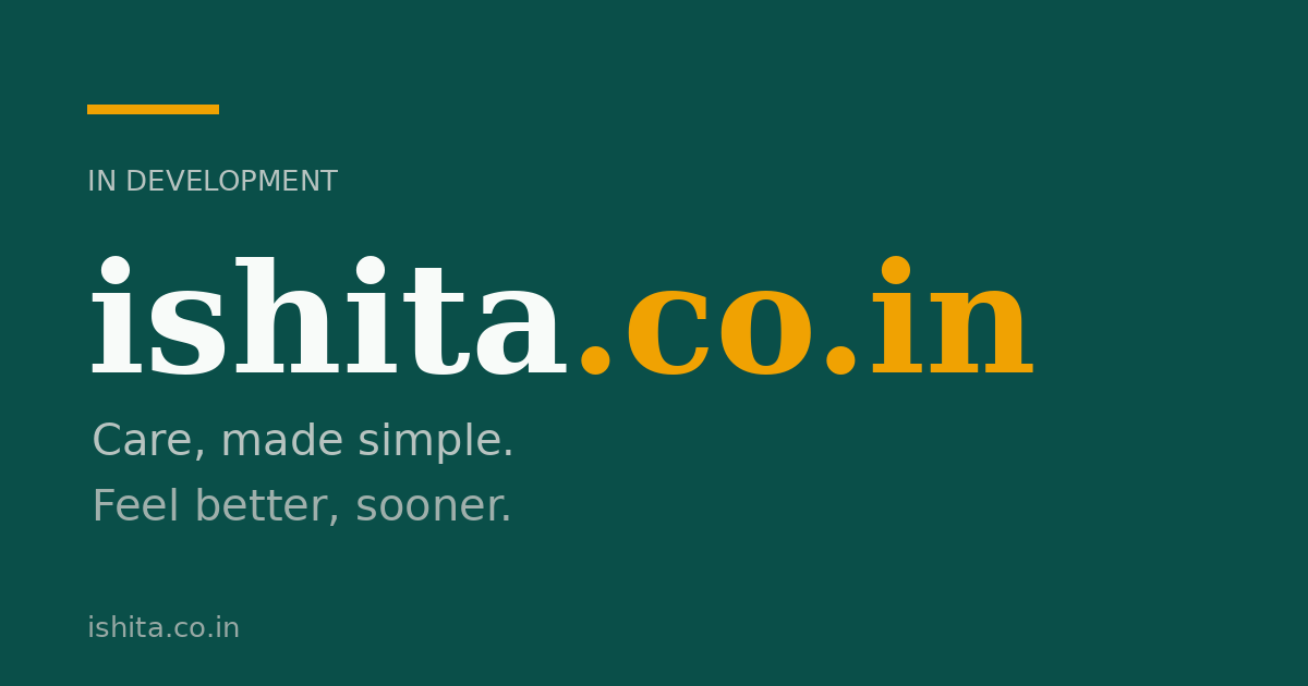 Link preview image for ishita.co.in